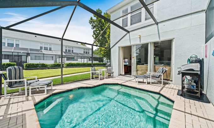 Windsor Hills Villa | Last Minute Disney Getaway! Luxury Villa with Private Pool. Book Now! #121773