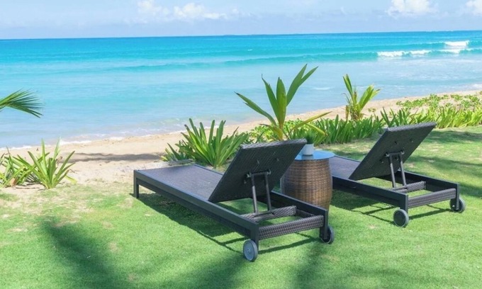 Las Terrenas Villa | LasTerrenasCoson+FrontBeach+SeaView+Maid+Cozy+3BR+8PAX+5BDS+WiFi+