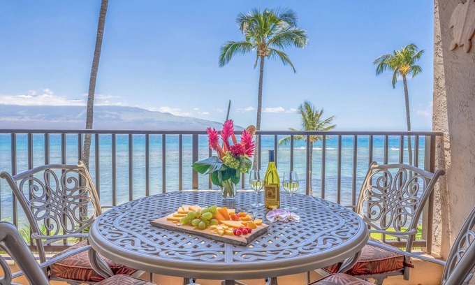 Maalaea Condo | *Lauloa 304* Maui Prime Oceanfront Condo, A/C!
