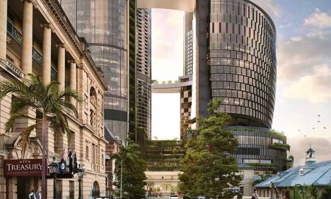 Brisbane Central Business District Apartment | Lavish 3 bedroom in Queens Wharf with car park