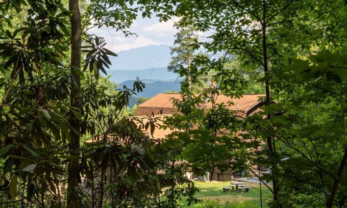 Gatlinburg - Pigeon Forge Apartment | Lazy Bear Cabin w/Breathtaking Views!