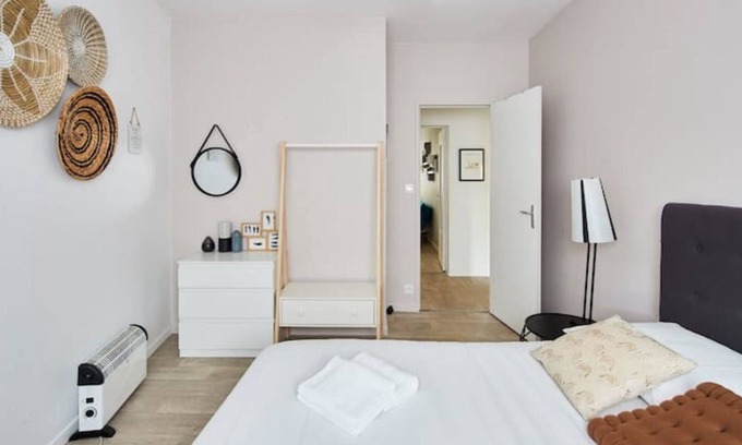 Pont du Cens-Cote d'Or Apartment | Le Cens :T3 Parc et Rivière, Proche Centre-ville