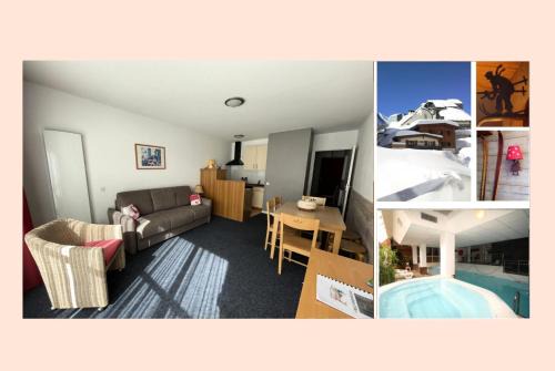 Eaux-Bonnes Apartment | LE CHALET - Piscine 9 - Studio pour 6 Personnes MAE-8844