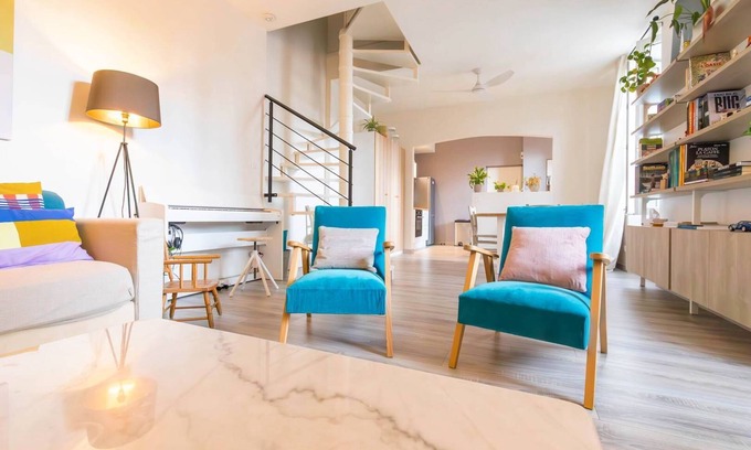 Faubourg North Apartment | Le Duplex Pernot -Appartement 2 chambres -SR Loc
