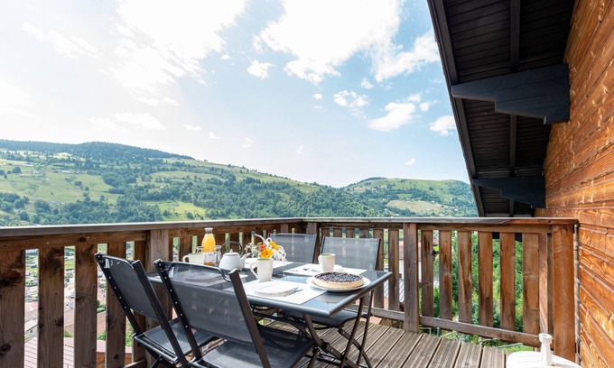 La Bresse Apartment | Le Flocon 88 - Vue exceptionnelle