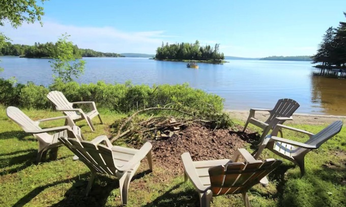 Nominingue Ski Chalet | Le Héron bord Grand lac-Nominingue