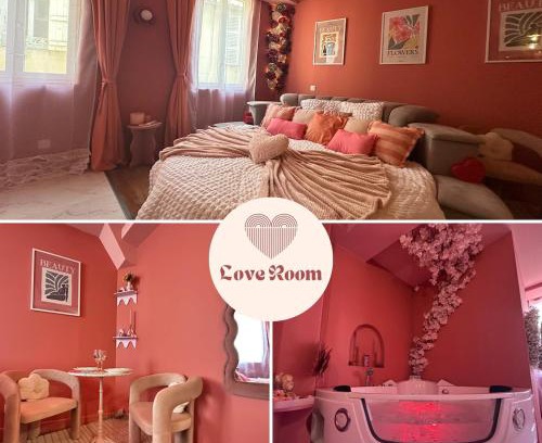 Macon Apartment | LE LOVE-ROOM, Jacuzzi, Hyper-centre