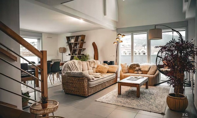 Sallanches Apartment | Le Méribel - Terrasse 83m2 - Vue Mont-Blanc