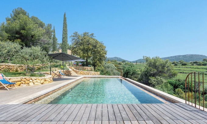 La Roque-Alric House | Le Mazelli des Dentelles - Panoramic view - Peaceful