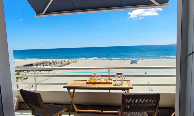 La Jetee Apartment | Le Merveille* - Front de Mer-Clim-Wifi-TV-Parking