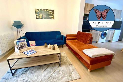 Limoges Apartment | Le Monet, spacieux avec terrasse privée