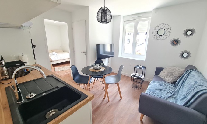 Lorient Apartment | Le Poulorio 4 - T2 - Proche Gare * By Locly *