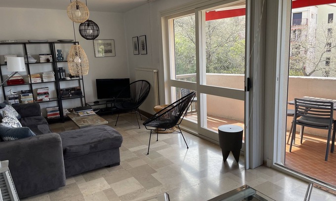 Plage d'Argeles Apartment | Le Racou (66) apartment just a stone's throw from the beach!