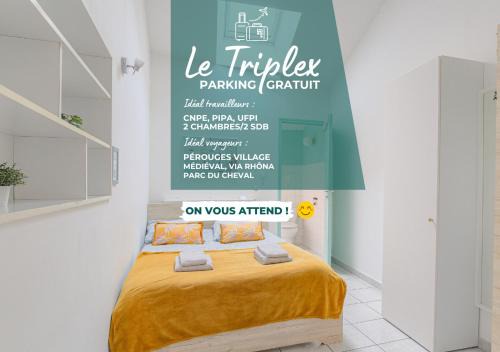Lagnieu Apartment | Le Triplex, 2 chambres, 2 salles de bain