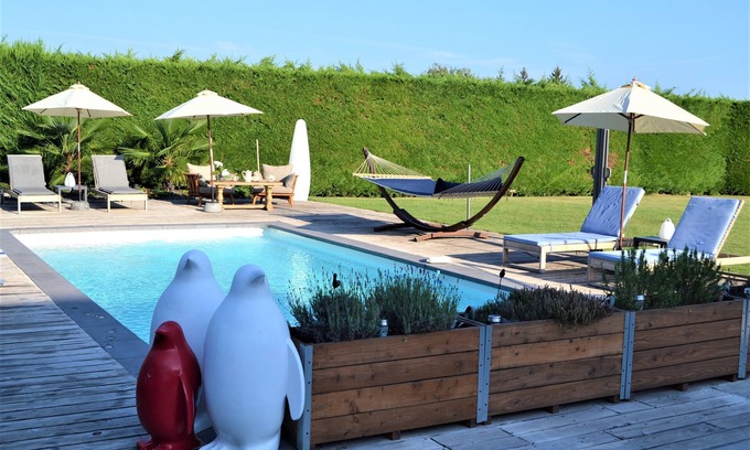 Wickerschwihr Cottage | LE68320 GITE ANTOINETTE COLMAR A10MN HEATED SWIMMING POOL FROM MAY TO SEPT.ADULTS ONLY