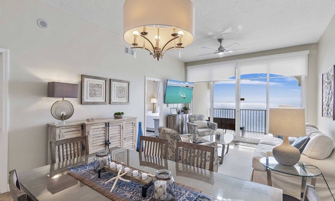 Fort Walton Beach - Destin Condo | Leeward Key 1203 2/2 Top Floor View for Miles, Beach Service, Renovated