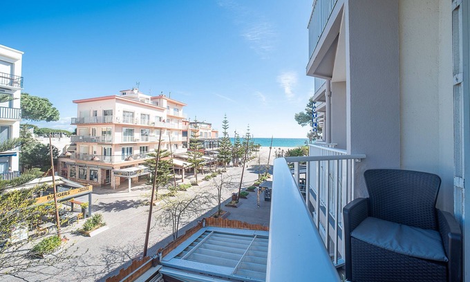 Plage d'Argeles Apartment | Les Arcades - Appartement vue mer