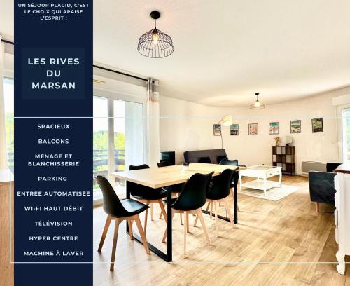Mont-de-Marsan Apartment | LES RIVES DU MARSAN - Spacieux - Parking