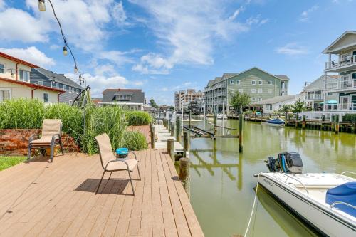 Ocean City House | Less Than 1 Mi to Boardwalk Ocean City Retreat on Canal