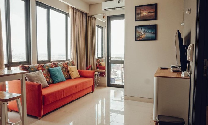 Batam Apartment | @Lexio.Stay - Luxury Condominium One Residence (Harris Hotel Batam Centre) with sea View (Singapore) + city View (Romantic)