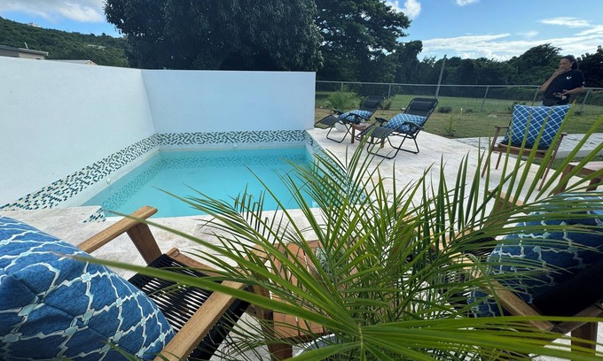 Estate La Grange Villa | LILLA VILLA 3-bedroom with Sparkling Pool in delightful Frederiksted with AC
