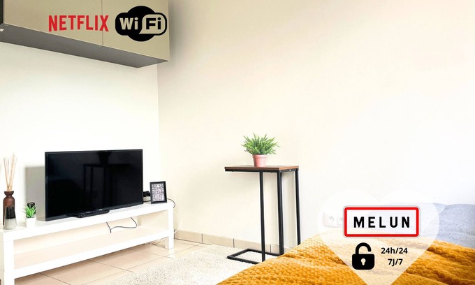 Melun Apartment | Lillas : Appartement Chill à 2 pas du Centre-ville de Melun