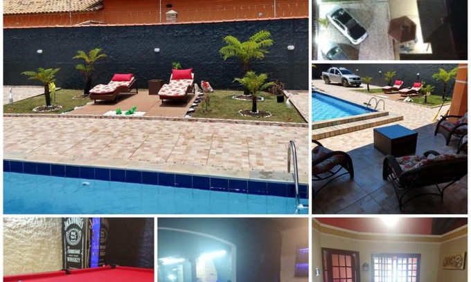 Cibratel II House | Linda casa com piscina-Cibratel - 500mt da praia
