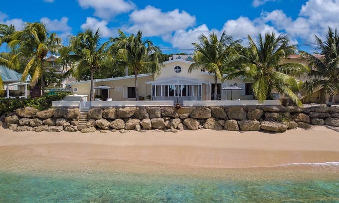 Clinketts Villa | Little Good Harbour House - Beach Front - Located in Fabulous St. Lucy with Private Pool