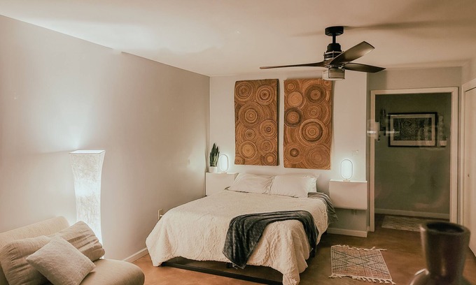 Arden Apartment | Little Lost Fox Sheep Farm, next to bent creek and the Blue Ridge