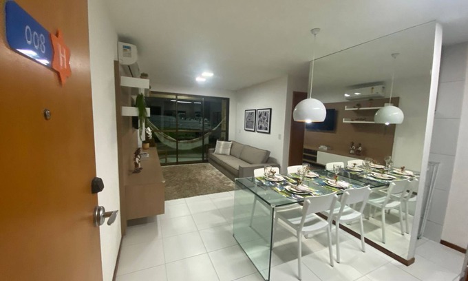 Barra de Sao Miguel Apartment | Located about 2.5 km from Barra de São Miguel beach.