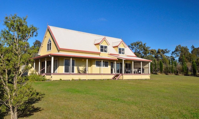 Lovedale House | Location of wine country in the central Hunter Valley