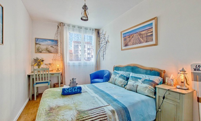 Les Poulettes Apartment | “L’Océane”: relaxation and well-being! - Air conditioning and free/secure parking!