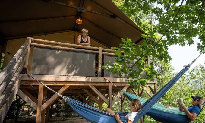Laussac House | Lodge Comfort Carladès 32m2 (2 Schlafzimmer) 5 Personen