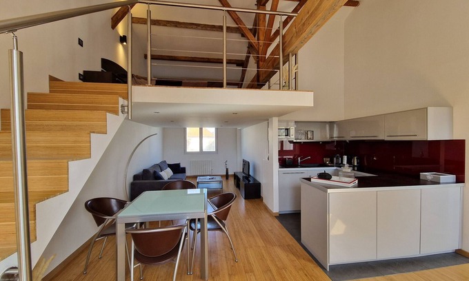 Quartier du Casino Apartment | Loft 4 Pers avec Wifi, à 2 Pas de la Plage et du Casino Châtelaillon