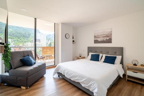 Santa Fe Apartment | Loft con vista única al Centro y Monserrate