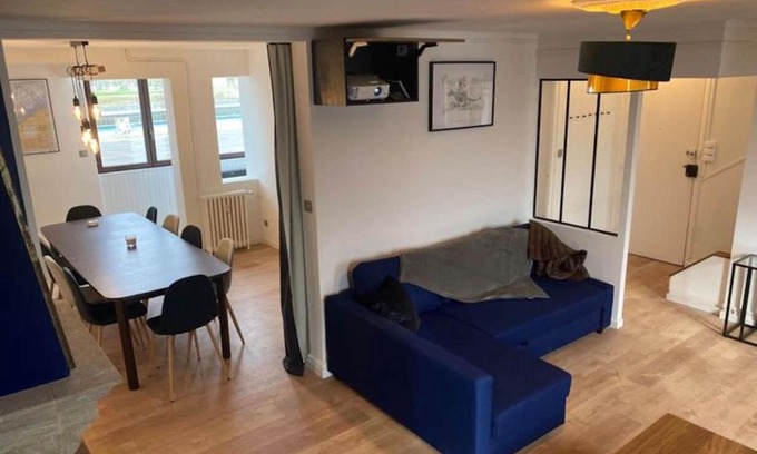 Calais City Center Cabin | Loft Du Dragon 110m2 Panoramique