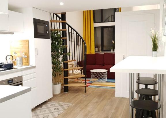 1st Arrondissement Apartment | Loft Luxe Liberté