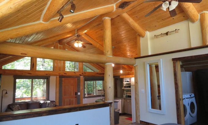 Whitefish Apartment | Lofted Studio Apartment nestled in the Whitefish Mountain Range.