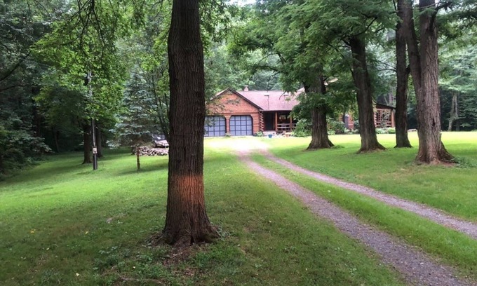 Wallkill Cabin | LOG CABIN IN ZEN FOREST