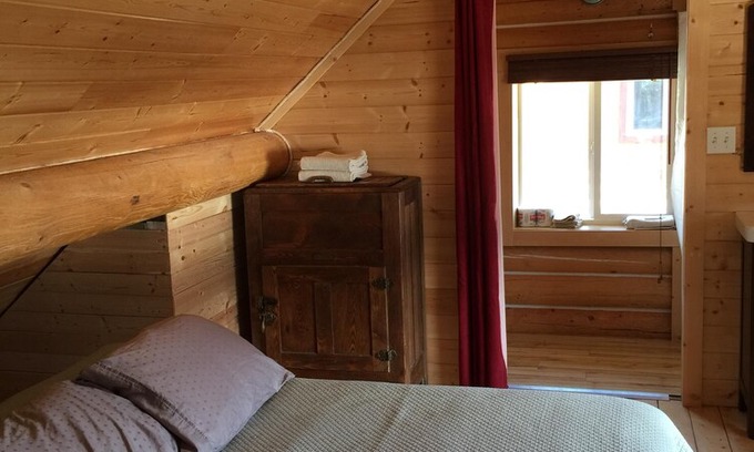 Yukon Cabin | Log Cabin with Amazing Mountain & Lake Views (allergy-friendly)