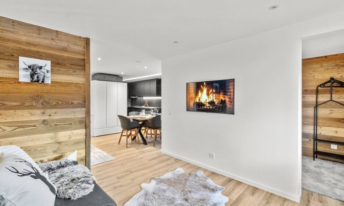 Saas-Fee Apartment | Logement Avec vue Spectaculaire sur les Montagnes