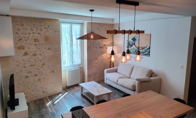 Castelnau-de-Medoc Apartment | Logement Cosy Entre Vigne&océan ! Idéale Couple et Famille