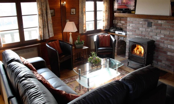 Walk Ski Chalet | Longfaye Chalet with Sauna