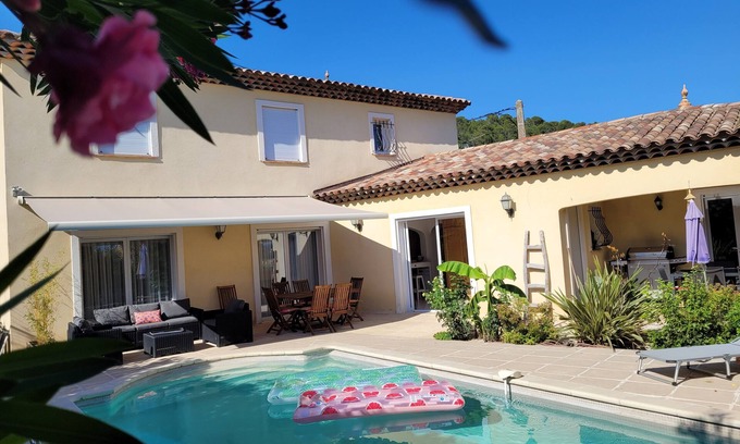 Lorgues Villa | Lorgues, villa with pool, village center (sleeps 2 to 6)