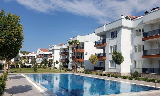 Dalaman Apartment | Lovely 2 Rooms Apartment with Pool and Air Con