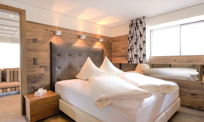Sankt Moritz-Bad Apartment | Lovely apartment for 4 people with WIFI, TV, terrace and panoramic view
