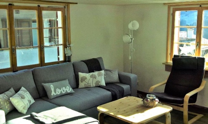Sedrun Apartment | Lovely apartment for 4 people with WIFI, TV, balcony and parking
