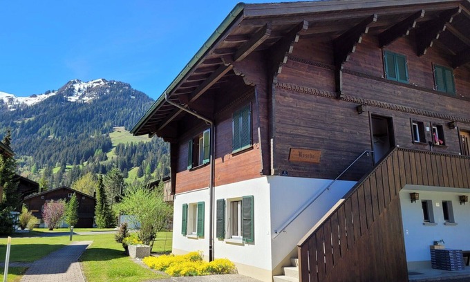 Lenk Apartment | Lovely apartment for 4 guests with balcony