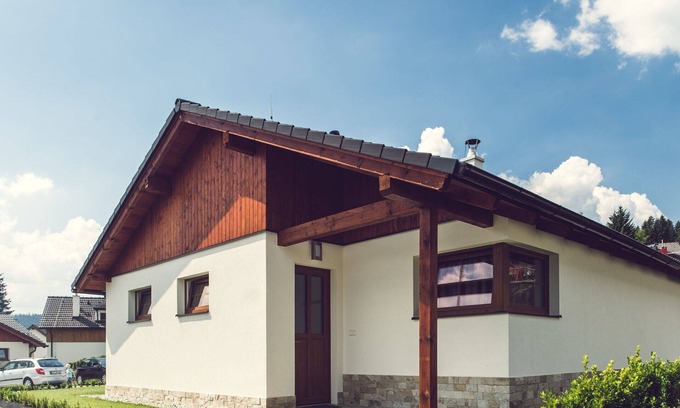 Lipno nad Vltavou House | Lovely apartment in villa for 5 people with WIFI, TV, terrace and pets allowed