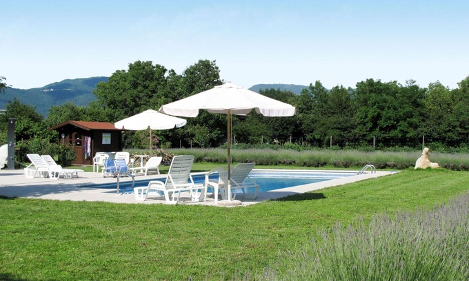 Povoletto House | Lovely apartment in villa for 4 people with pool, A/C, WIFI, TV and terrace